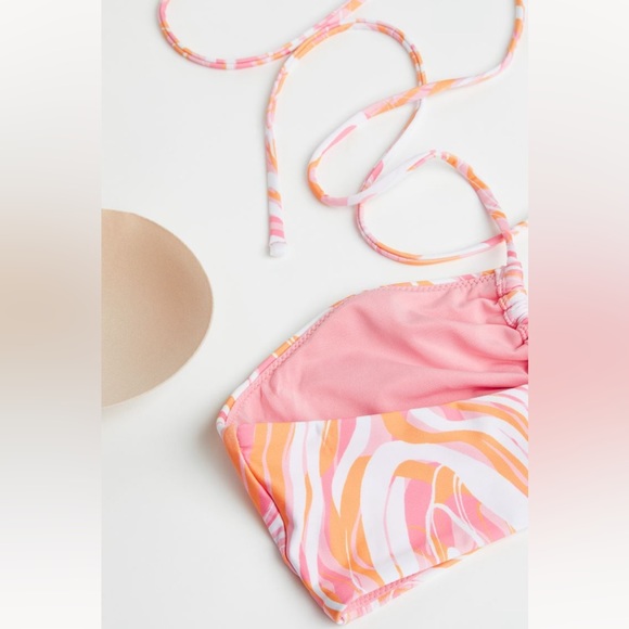 NWT H&M Padded Bandeau Bikini Top - Picture 7 of 7
